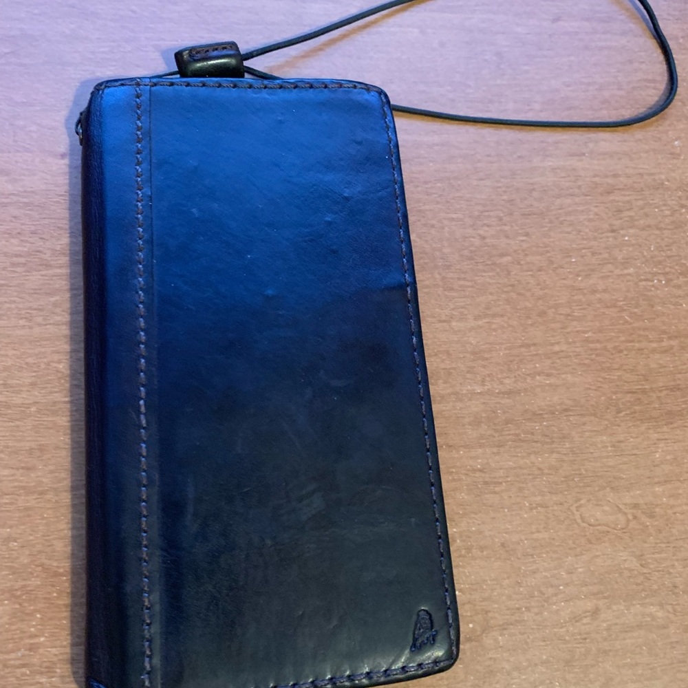 Leather iPhone XS Max wallet case